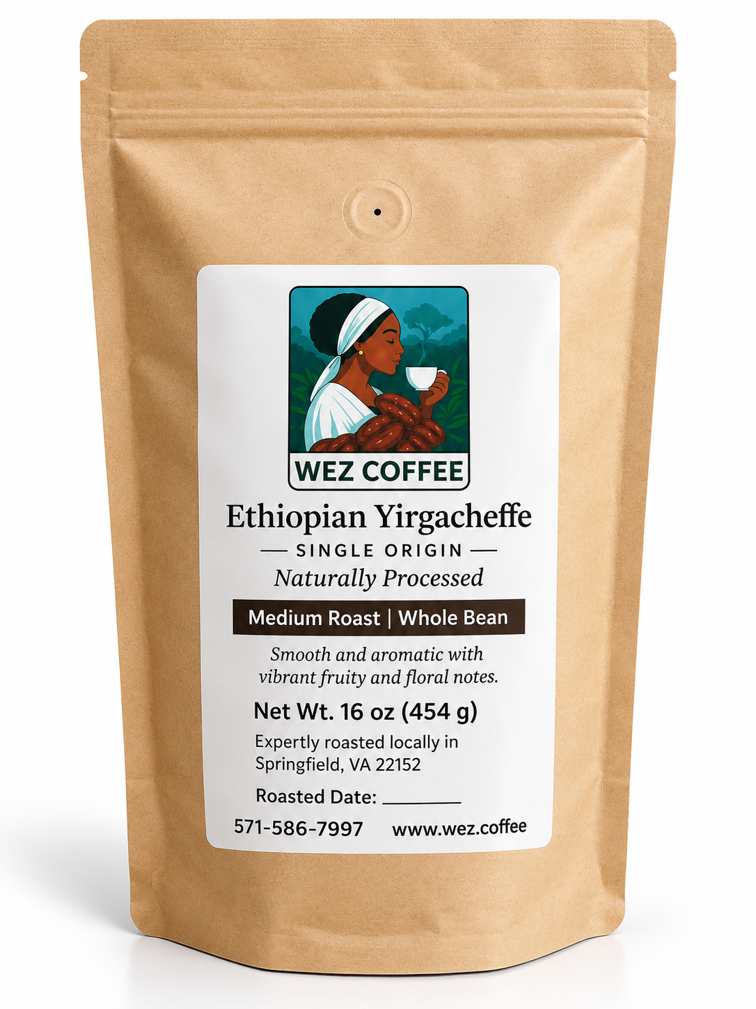 Wez Coffee Beans 16 oz