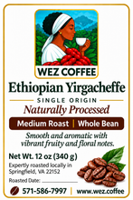 Wez Coffee Beans 12 oz